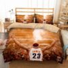 Lebron James 5 Duvet Cover and Pillowcase Set Bedding Set