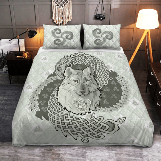 Legendary-Wolf-From-Angient-Mythology-Nordic-Viking-Quilt-Bedding-Set-Limited-Edition-1