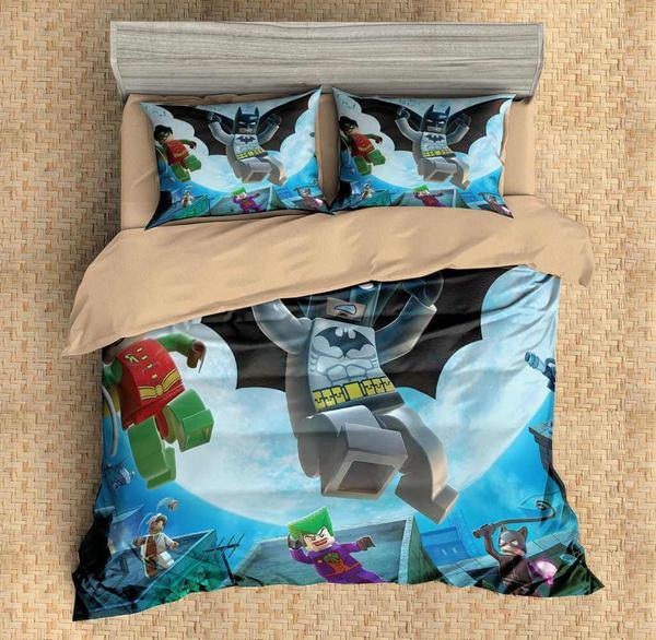 Lego Batman Duvet Cover and Pillowcase Set Bedding Set Lego Batman Duvet Cover and Pillowcase Set Bedding Set