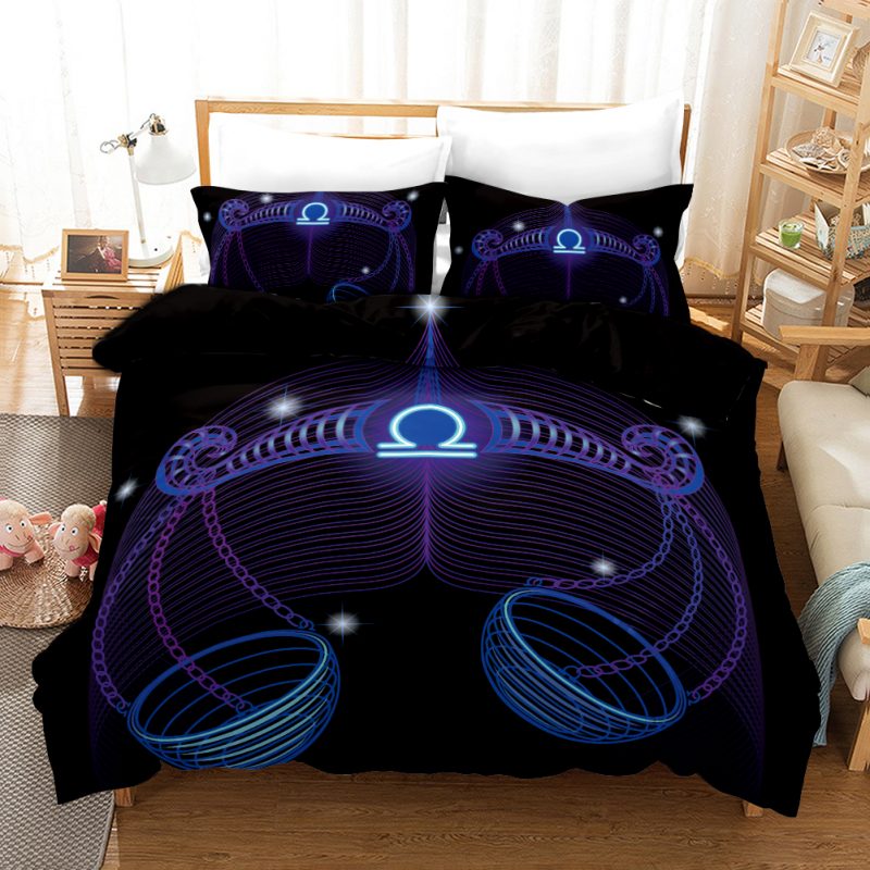 Libra Duvet Cover and Pillowcase Set Bedding Set Libra Duvet Cover and Pillowcase Set Bedding Set