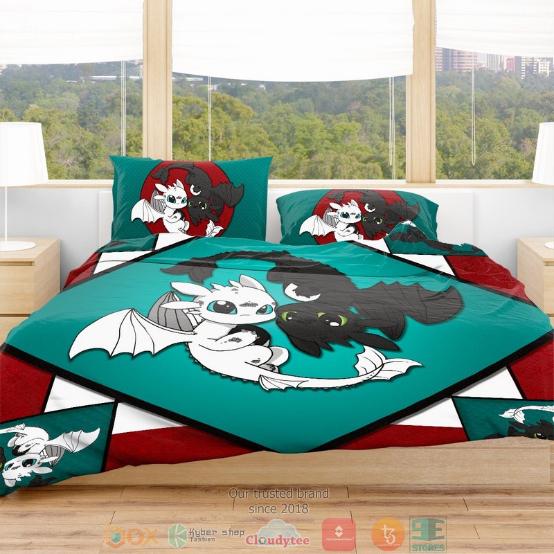 Light Fury Bedding Set Light Fury Bedding Set
