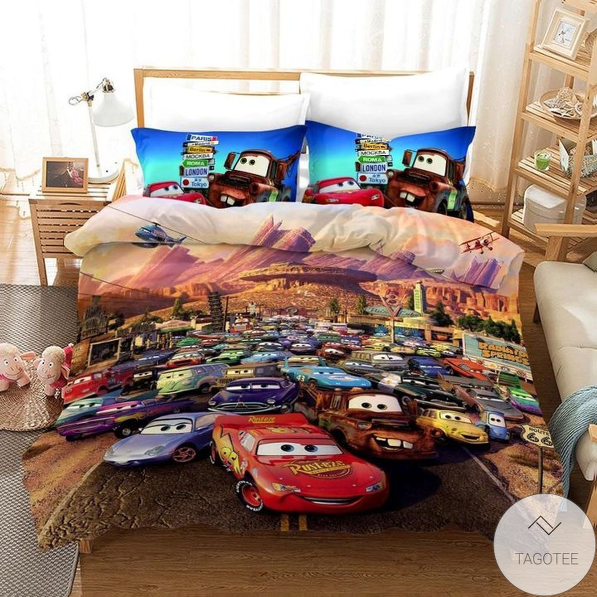 Lightning Mcqueen Cars Bedding Set Lightning Mcqueen Cars Bedding Set