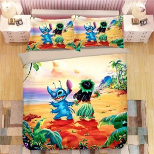 Lilo Stitch Disney 224 Duvet Cover and Pillowcase Set Bedding Set