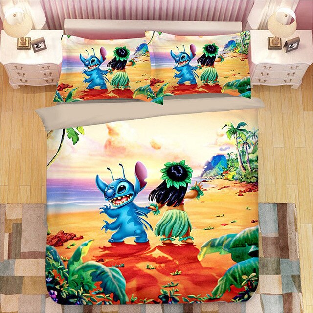 Lilo Stitch Disney 224 Duvet Cover and Pillowcase Set Bedding Set Lilo Stitch Disney 224 Duvet Cover and Pillowcase Set Bedding Set