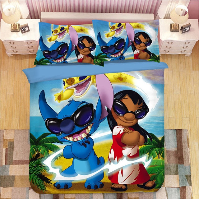 Lilo Stitch Disney 226 Duvet Cover and Pillowcase Set Bedding Set Lilo Stitch Disney 226 Duvet Cover and Pillowcase Set Bedding Set