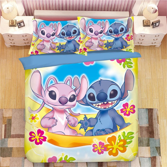 Lilo Stitch Disney 227 Duvet Cover and Pillowcase Set Bedding Set Lilo Stitch Disney 227 Duvet Cover and Pillowcase Set Bedding Set