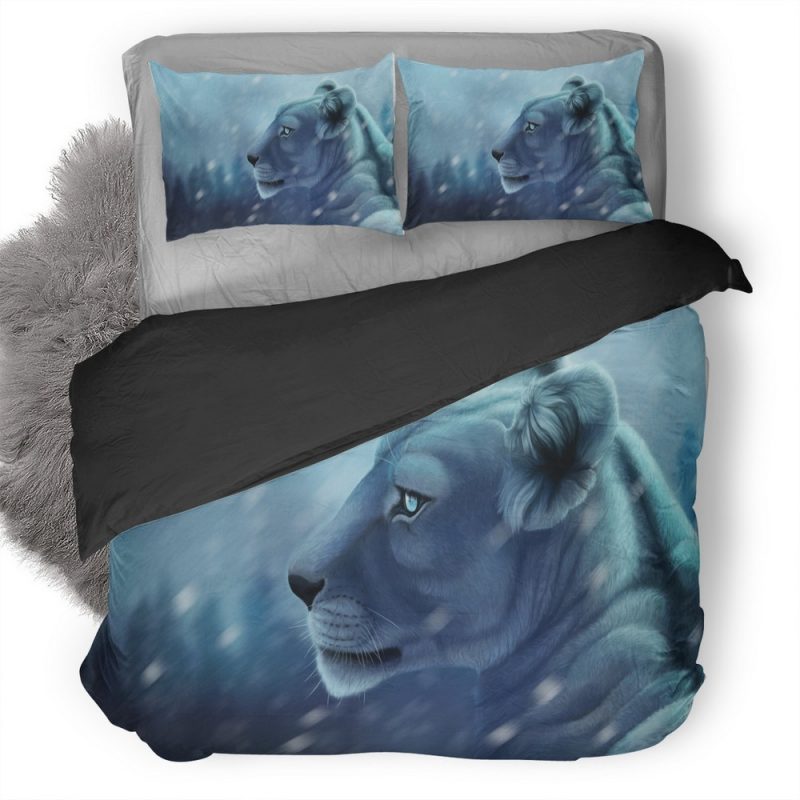Lion Artwork 3T Duvet Cover and Pillowcase Set Bedding Set Lion Artwork 3T Duvet Cover and Pillowcase Set Bedding Set