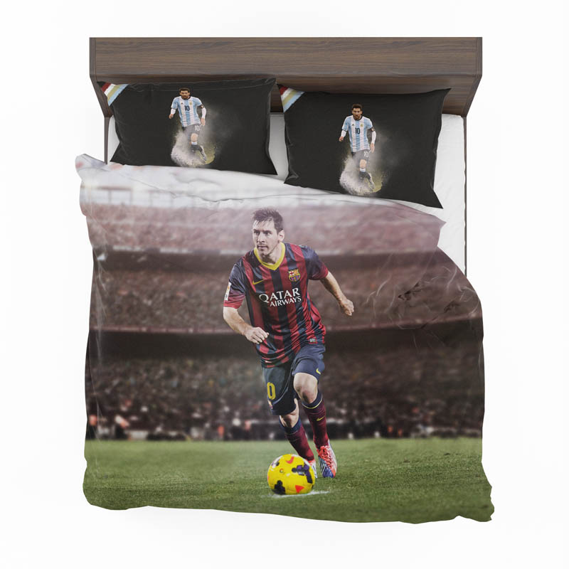 Lionel Messi 4 Duvet Cover and Pillowcase Set Bedding Set 952 Lionel Messi 4 Duvet Cover and Pillowcase Set Bedding Set 952