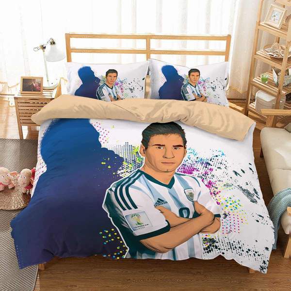 Lionel Messi 5 Duvet Cover and Pillowcase Set Bedding Set Lionel Messi 5 Duvet Cover and Pillowcase Set Bedding Set