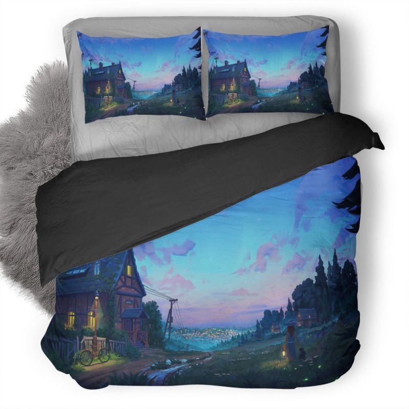 Listen To Your Heart Bl Duvet Cover and Pillowcase Set Bedding Set Listen To Your Heart Bl Duvet Cover and Pillowcase Set Bedding Set