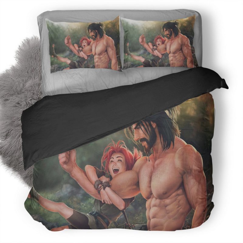 Little Girl With Uncle 52 Duvet Cover and Pillowcase Set Bedding Set Little Girl With Uncle 52 Duvet Cover and Pillowcase Set Bedding Set