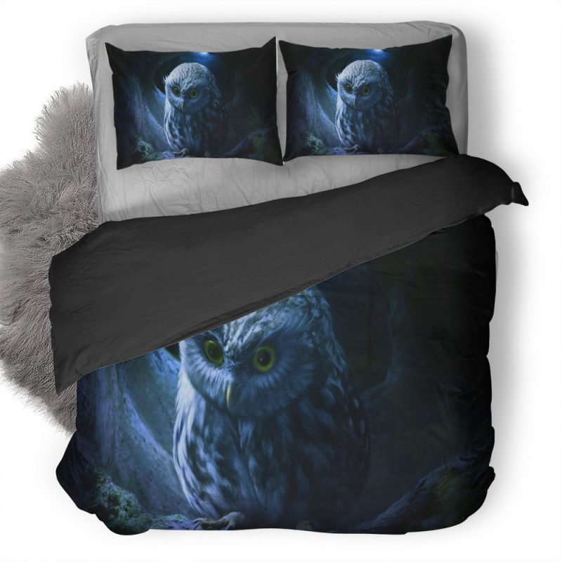 Little Owl Da Duvet Cover and Pillowcase Set Bedding Set Little Owl Da Duvet Cover and Pillowcase Set Bedding Set