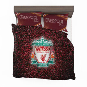 Liverpool Football Club Duvet Cover and Pillowcase Set Bedding Set