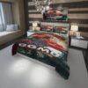 Logo Gg Manchester F C Duvet Cover and Pillowcase Set Bedding Set