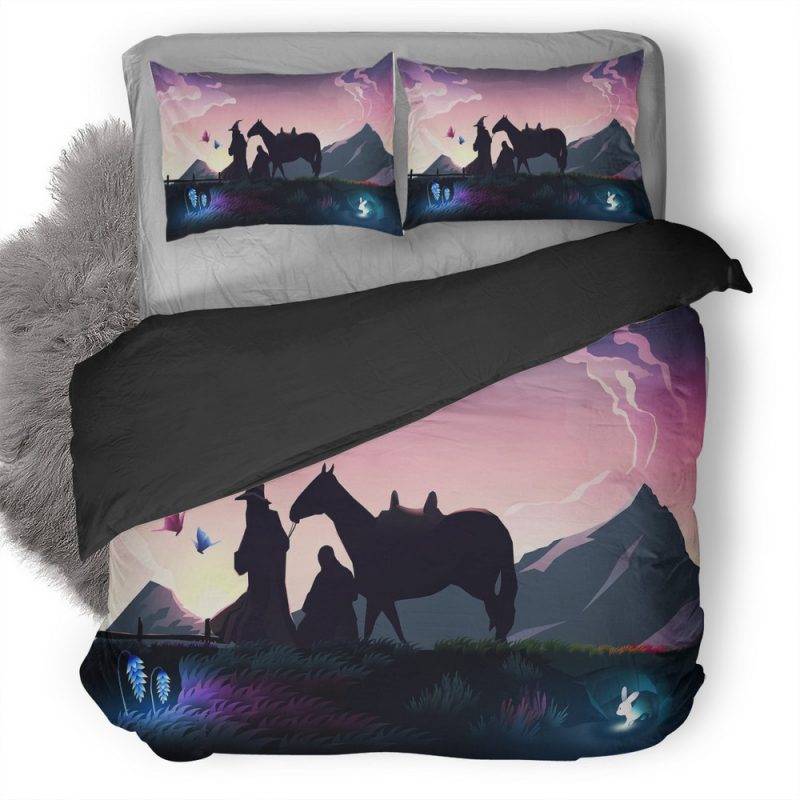 Lord Of The Rings Middle Earth 4E Duvet Cover and Pillowcase Set Bedding Set Lord Of The Rings Middle Earth 4E Duvet Cover and Pillowcase Set Bedding Set