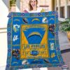 Los Angeles Chargers Nfl Logo History Personalized Bedding Set