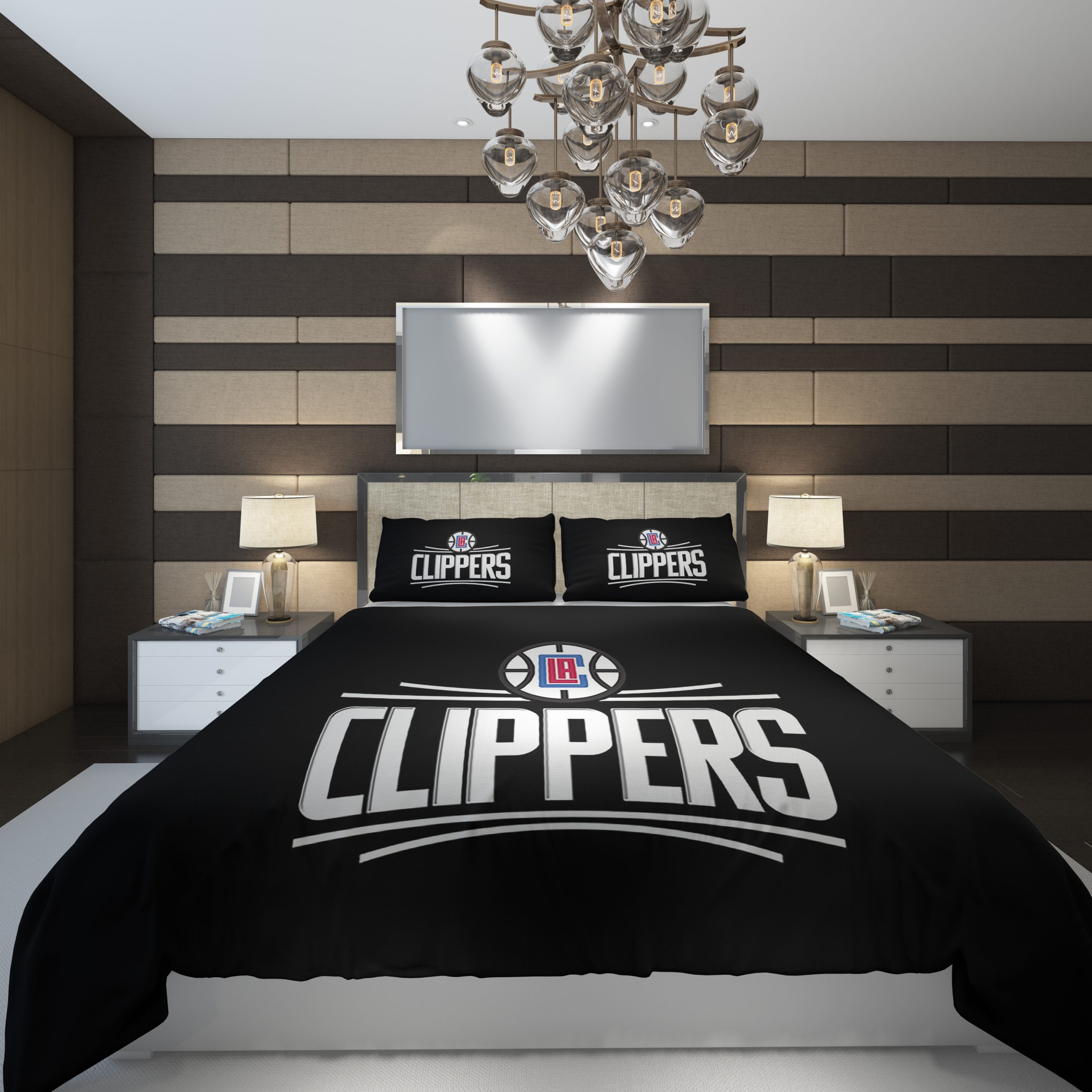 Los Angeles Clippers 55 NBA Basketball ize Duvet Cover and Pillowcase Set Bedding Set Los Angeles Clippers 55 NBA Basketball ize Duvet Cover and Pillowcase Set Bedding Set
