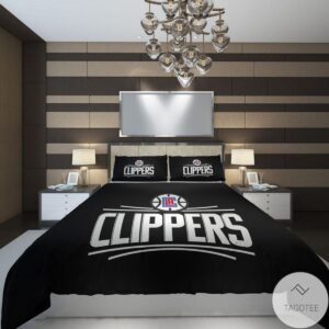 Los Angeles Clippers Basketball Bedding Set