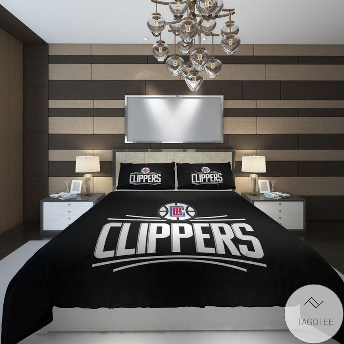 Los Angeles Clippers Basketball Bedding Set Los Angeles Clippers Basketball Bedding Set