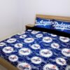 Los Angeles Dodgers Of Anaheim Duvet Cover and Pillowcase Set Bedding Set 985