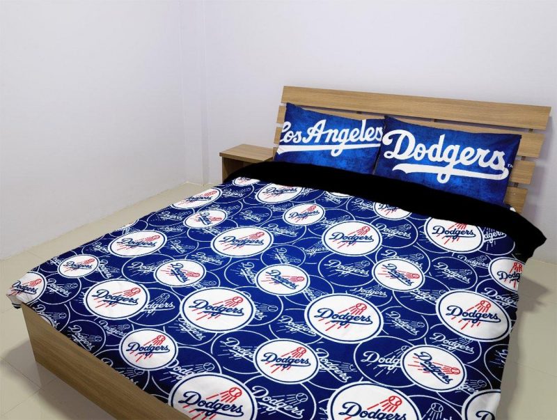 Los Angeles Dodgers Of Anaheim Duvet Cover and Pillowcase Set Bedding Set 985 Los Angeles Dodgers Of Anaheim Duvet Cover and Pillowcase Set Bedding Set 985