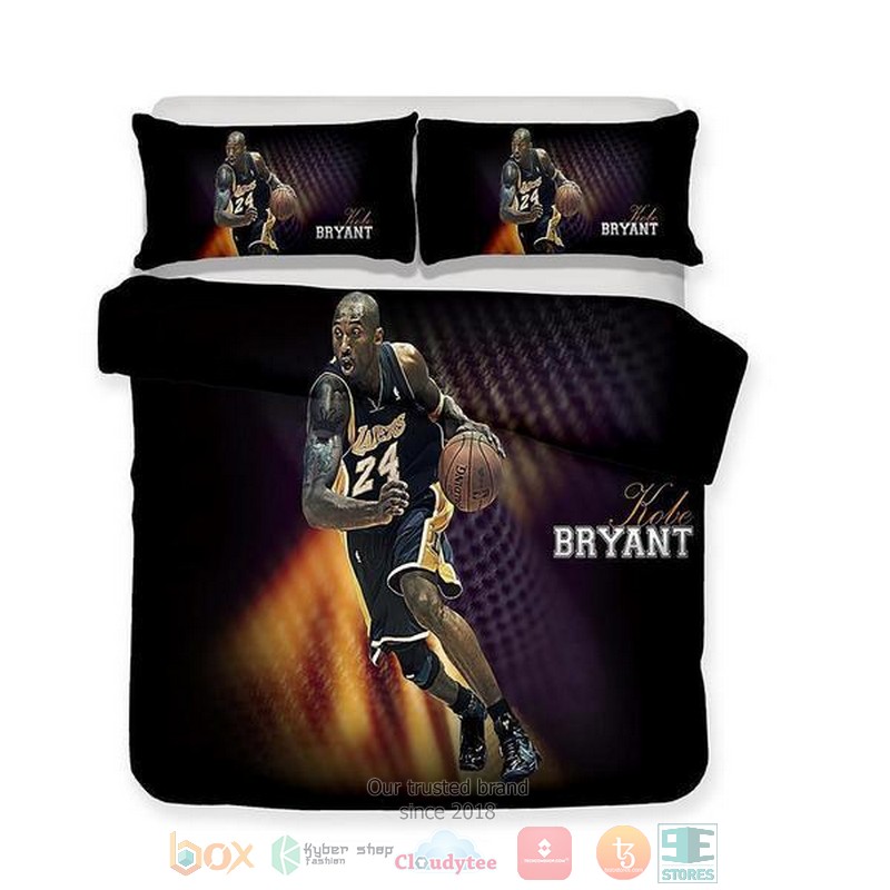 Los Angeles Lakers Nba Kobe Bryant Theme Bedding Set Los Angeles Lakers Nba Kobe Bryant Theme Bedding Set
