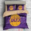 Los Angeles Lakers Nba Purple Bedding Set