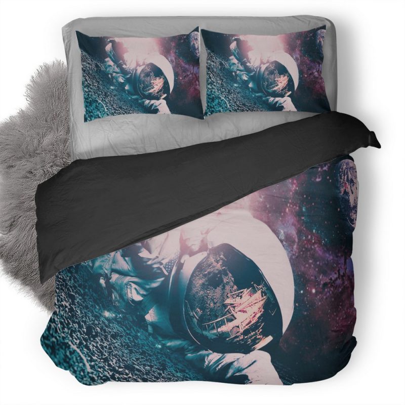 Lost Astronaut 9G Duvet Cover and Pillowcase Set Bedding Set Lost Astronaut 9G Duvet Cover and Pillowcase Set Bedding Set