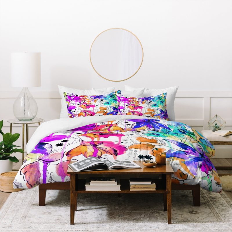 Lost In Botanica Duvet Cover and Pillowcase Set Bedding Set Lost In Botanica Duvet Cover and Pillowcase Set Bedding Set