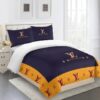 Louis Vuiton Blue Yellow Bedding Set