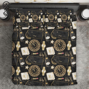 Louis Vuitton Accessories Full Print Bedding Set