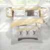 Louis Vuitton Cream-White Luxury Brand Bedding Set