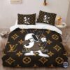 Louis Vuitton Dabbing Snoopy Luxury Bedding Set