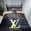 Louis Vuitton Full Navy Luxury Brand Bedding Set