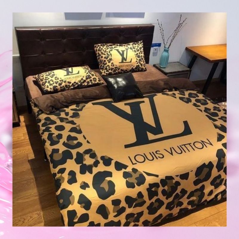 Louis Vuitton Leopard Duvet Cover Bedding Set Louis Vuitton Leopard Duvet Cover Bedding Set