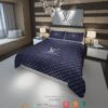 Louis Vuitton Navy Duvet Cover Bedding Set