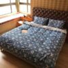 Louis Vuitton Supreme Navy Blue Duvet Cover Bedding Set