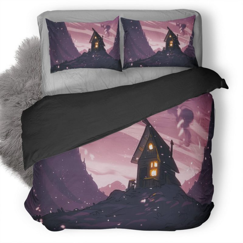 Lovely House 08 Duvet Cover and Pillowcase Set Bedding Set Lovely House 08 Duvet Cover and Pillowcase Set Bedding Set