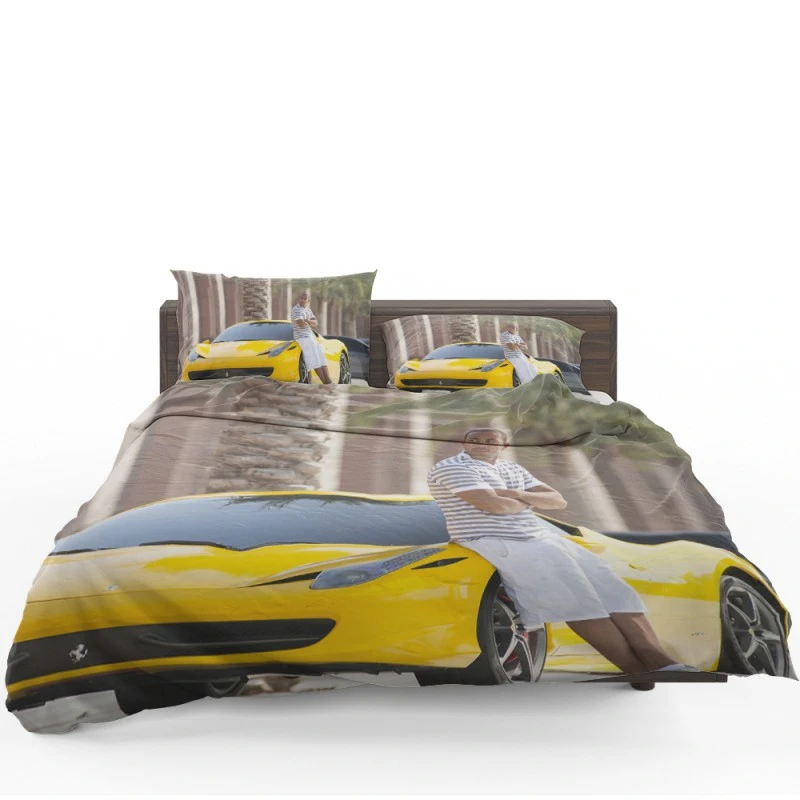 Ludacris Tej in Furious 7 Movie Bedding Set Ludacris Tej in Furious 7 Movie Bedding Set