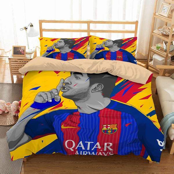 Luis Suarez Duvet Cover and Pillowcase Set Bedding Set Luis Suarez Duvet Cover and Pillowcase Set Bedding Set