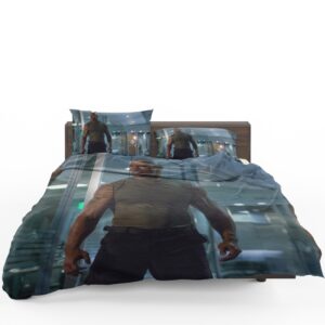 Luke Hobbs Dwayne Johnson in Furious 7 Fast & Furious Movie Bedding Set