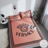 Luxury Brand Versace Coral Bedding Set
