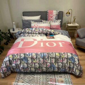 Luxury Christian Dior Brand Multi Color Bedding Sets