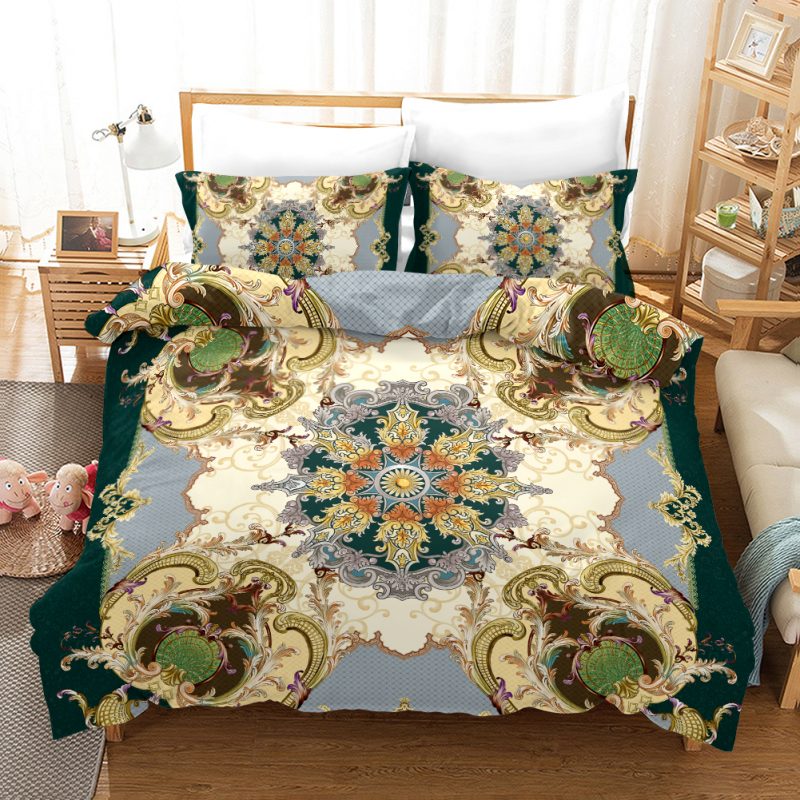 Luxury Floral Duvet Cover and Pillowcase Set Bedding Set Luxury Floral Duvet Cover and Pillowcase Set Bedding Set