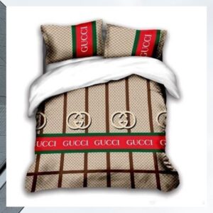 Luxury Gucci Duvet Cover Pillow Cases Quilt Bedding Set