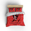 Lv And Mickey Mouse Full Print Duvet Cover Bedding Set