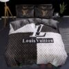 Lv Louis Vuitton Inspired Bedding Set