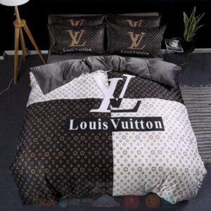Lv Louis Vuitton Inspired Bedding Set