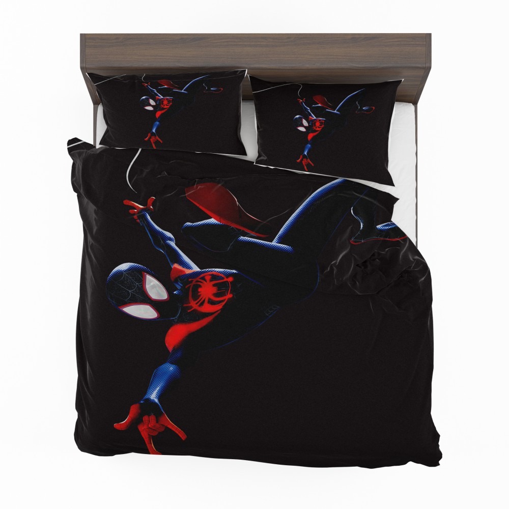 MCU-Spider-Man-Into-The-Spider-Verse-Movie-Miles-Morales-Bedding-Set-1