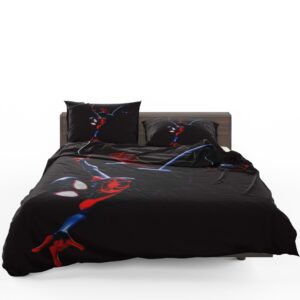 MCU Spider-Man Into The Spider-Verse Movie Miles Morales Bedding Set